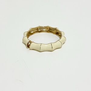 Vintage Bamboo Designed Bangle Bracelet